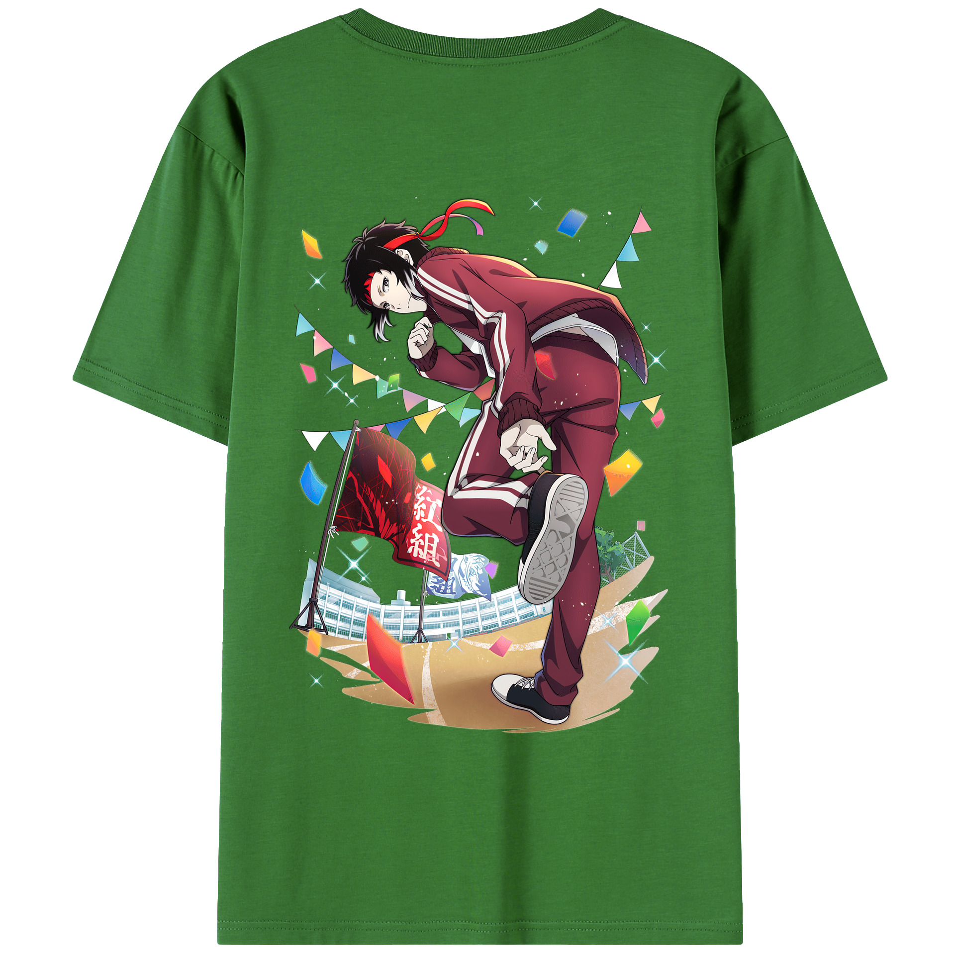 （画像用） 文豪ストレイドッグス Bungo Stray Dogs レディース半袖Tシャツ(バックプリント)